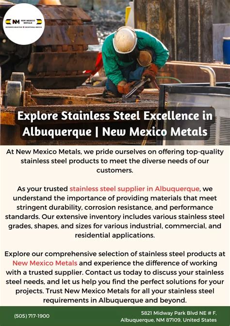 albuquerque metal fabrication|new mexico metals albuquerque.